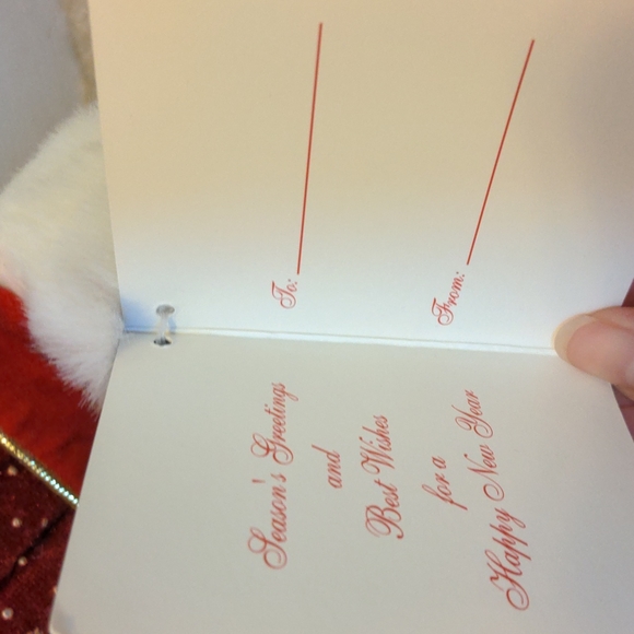 DanDee 2003 Christmas Snowflake Teddy Teddy Bear Vintage w/Tag attached - Picture 7 of 10